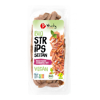 Wheaty Strips nach Kochschinken Art