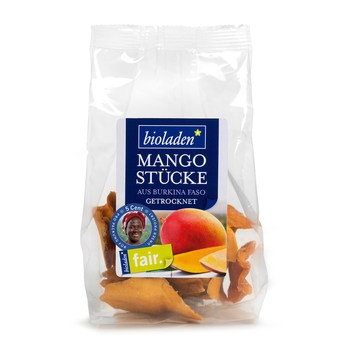 Mangostücke getrocknet, fair