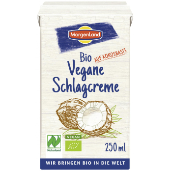 Vegane Schlagcreme Kokos