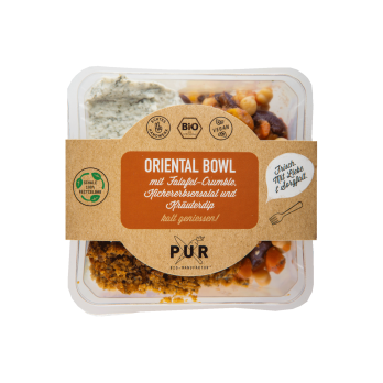 Oriental Bowl Falafelcrumble Kräuterd to go