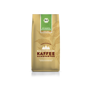 Röstkaffee Arabica, entkoffeiniert, gemahlen 250 g