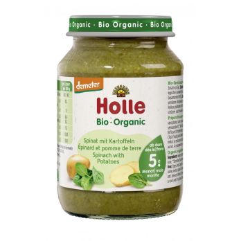 Spinat mit Kartoffeln (Holle)