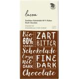 Schokolade, Zartbitter mit 60 % Cacao