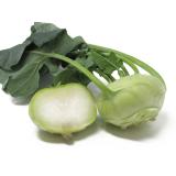 Kohlrabi mit Grün