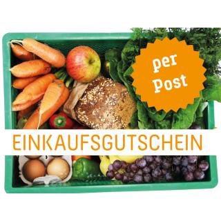 Einkaufsgutschein per Post