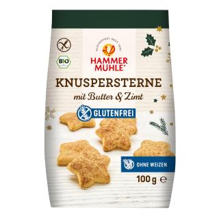 Knuspersterne mit Butter & Zimt