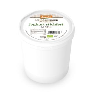 Joghurt 3,5% stichfest 5kg-Eimer