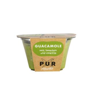 Guacamole mit Tomaten u. Limetten