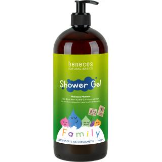 Duschgel FAMILY Wellness Moment Aloe Melissa