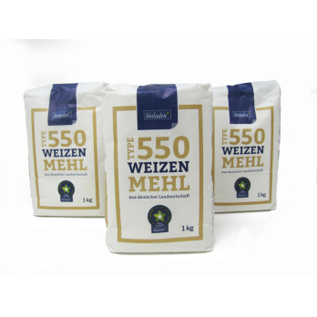 Weizenmehl 550 - Vorteilstrio