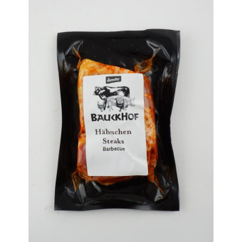 Hähnchensteaks BBQ 2er, ca. 300g (Bauckhof)