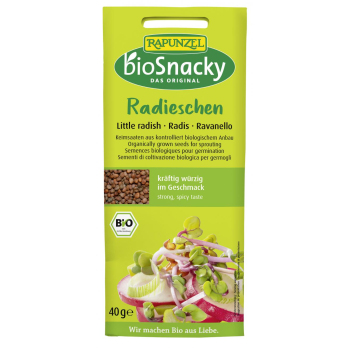 Keimsaat-Radieschen, bioSnacky
