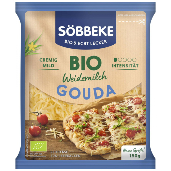 Gouda gerieben