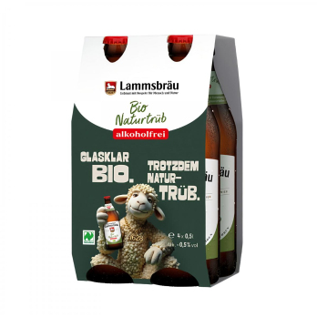 Lammsbräu Bio Naturtrüb alkoholfrei 4-Pack