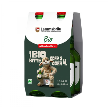 Lammsbräu Bio alkoholfrei 4-Pack