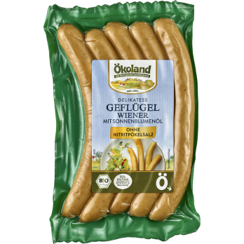 Geflügel Wiener, 5-er Pack