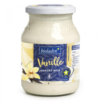 Joghurt Vanille 3,8 % im Glas