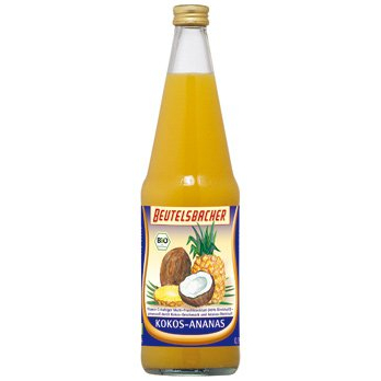 Kokos-Ananassaft