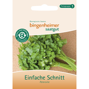 Petersilie glatt Einfache Schnitte, Saatgut