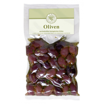 Griech. Kalamata Oliven ohne Stein, Beutel