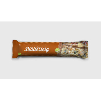 Blätterteig, frisch, gerollt